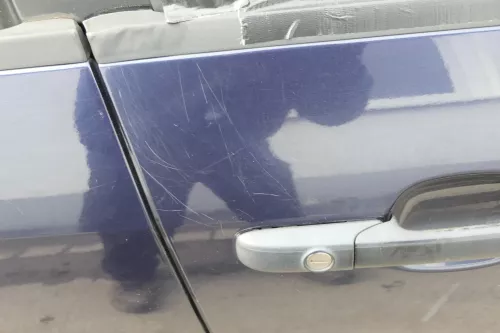 VW Passat 3A 35i Kombi Limo Tür vorne rechts Beifahrertür blau LN5Y ohneAnbautei (155411)