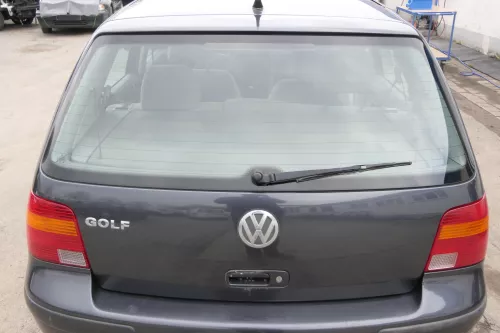 VW Golf 4 Limousine Heckklappe Kofferraumklappe Klappe hinten grau LC7V blue bla (155500)