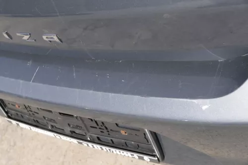 Seat Ibiza 6L Stoßstange Heckstoßstange hinten grau LS7Z Facelift (155689)
