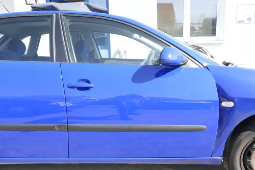 Seat Ibiza 6L Tür Beifahrertür 4/5-Türer vorne rechts blau LS5G surfblue ohenAnb (155716)