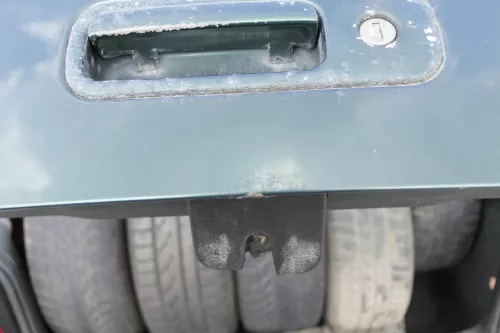 VW Golf 4 Limousine Heckklappe Kofferraumklappe Klappe hinten grün LC6M (155937)