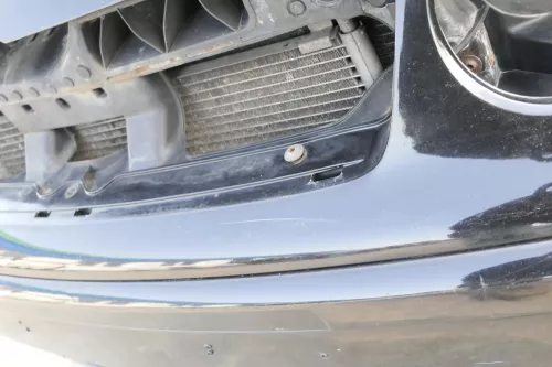 VW Polo 9N Stoßstange Frontstoßstange vorne schwarz L041 (155945)