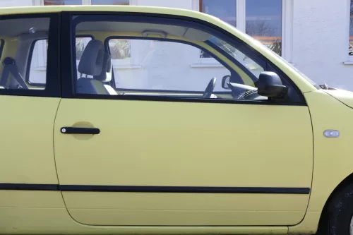 VW Lupo Seat Arosa Tür vorne rechts Beifahrertür gelb LD1B (mechanischer Fenster (155958)
