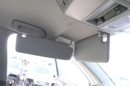 VW Touareg 7L Sonnenblenden Sonnenblende grau links 7L6857551AQ doppelt kristall (156041)