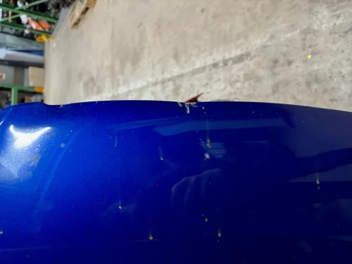 VW Passat 3C Motorhaube Klappe vorne vorn Haube blau LC5E cobaltblue  DELLE!!! (156240)