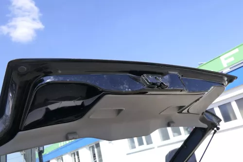 VW Lupo 6X Heckklappe Klappe Kofferraumklappe Scheibe schwarz L041 ohne Anbautei (156287)