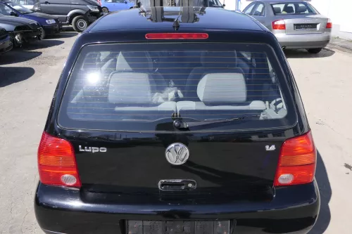 VW Lupo 6X Heckklappe Klappe Kofferraumklappe Scheibe schwarz L041 ohne Anbautei (156287)