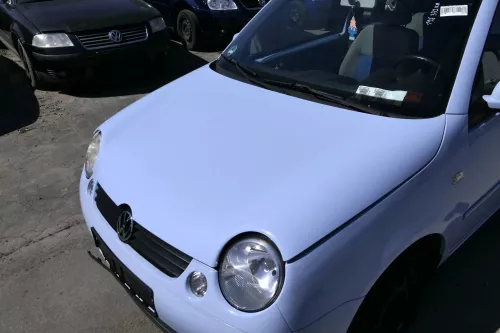 VW Lupo Motorhaube KLappe vorne grau blau LR5D L95 Frontklappe Haube (156297)