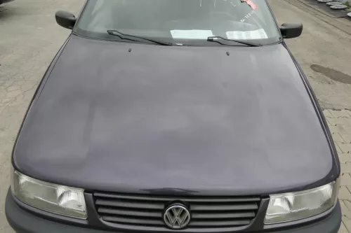 VW Passat 3A 35i Motorhaube Klappe vorne vorn Haube blau grau LC5P