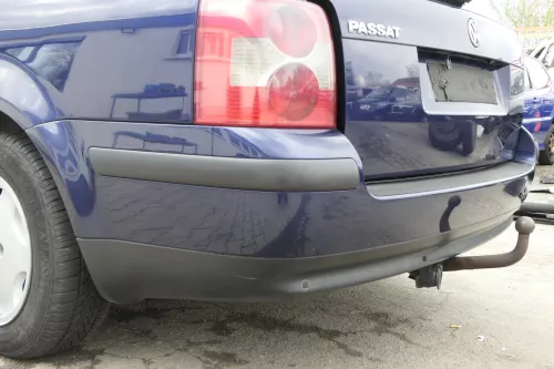 VW Passat 3BG Kombi Stoßstange hinten Heckstoßstange Stoßfäng blau LB5N indigo (156568)