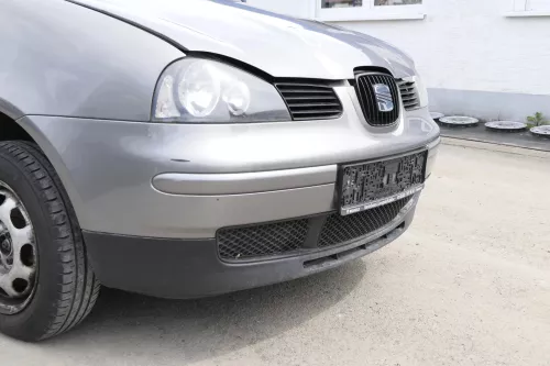 Seat Arosa 6H Stoßstange Frontstoßstange vorne grau LS7U ab ca.Bj. 2000 Facelift (156844)