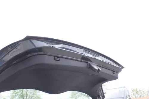 Audi A3 8L Abdeckung Verkleidung Kofferraum hinten Heckklappe Deckel schwarz (156916)