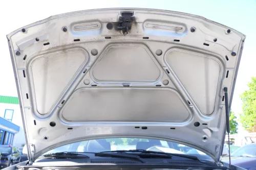 Audi A3 8L Motorhaube Frontklappe Haube silber LY7W grau auch für Facelift (156995)
