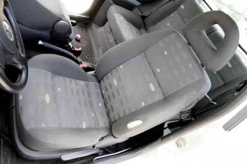 Seat Arosa Lupo Sitz vorne links Fahrersitz Höhenverstellung dunkel RAVE (157055)