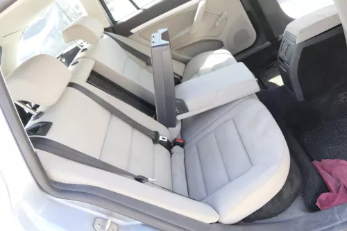 Skoda Octavia 1Z Sitz Sitze hinten Rückbank Rücksitzbank Lehne achat grau - ohne (157065)