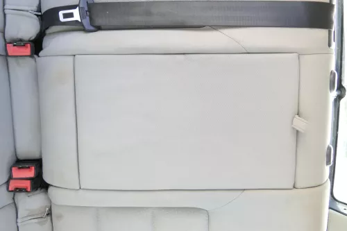Skoda Octavia 1Z Sitz Sitze hinten Rückbank Rücksitzbank Lehne achat grau - ohne (157065)