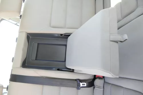 Skoda Octavia 1Z Sitz Sitze hinten Rückbank Rücksitzbank Lehne achat grau - ohne (157065)