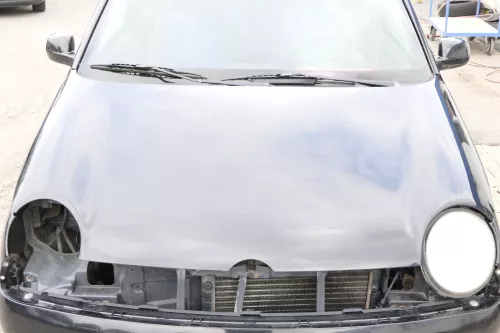 VW Lupo Motorhaube Klappe Frontklappe Haube vorne schwarz L041 uni black (157173)