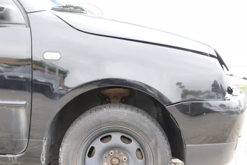 VW Lupo 6X Kotflügel vorne rechts schwarz L041 uni black (157174)