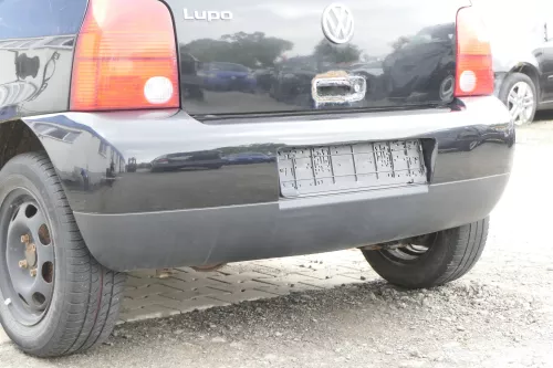 VW Lupo Stoßstange hinten Heckstoßstange Stoßfänger schwarz L041 (157176)
