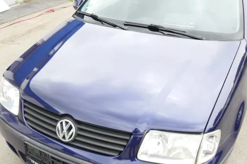 VW Polo 6N2 Motorhaube Haube vorne Klappe blau LB5N indigoblau blue (157241)