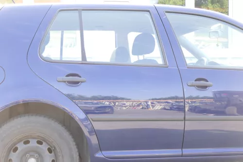 VW Golf 4 Limousine Tür hinten rechts blau LB5N indigoblau (KEINkombi) (157327)