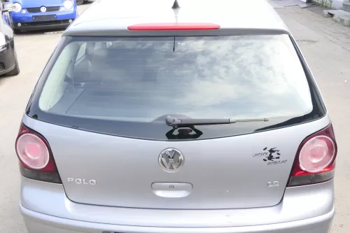 VW Polo 9N Fun Heckklappe Kofferraumklappe Klappe hinten silber LA7W metall (157411)