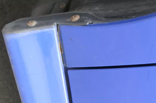 VW Polo 6N2 Kotflügel vorne links blau LA5C indigoblau (bis auf den Schweller) R (157477)