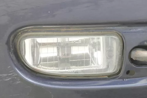 VW T4 Multivan Lange Version Stoßstange Frontstoßstange vorne blau LN5Y Nebelsch (157564)
