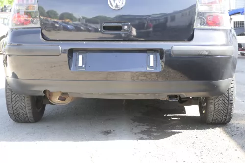 VW Golf 4 Limousine Stoßstange hinten Heckstoßstange Stoßfänger schwarz LC9Z m (157709)