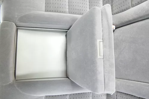 Golf 4 Limousine Sitz Rückbank Rücksitzbank Sitzfläche Sitze Kopfstützen Velour (157714)
