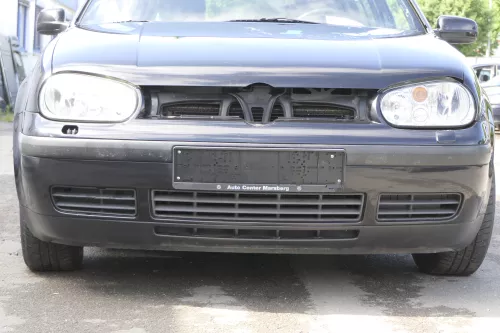 VW Golf 4 Stoßstange vorne Stoßfänger vorn vorne schwarz LC9Z schwarz SWR (157737)