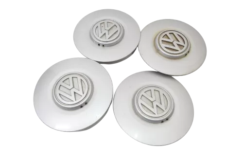 original 4x VW Lupo Polo 6N Golf 3 Radkappe Radzierkappe Nabendeckel klein  (157810)