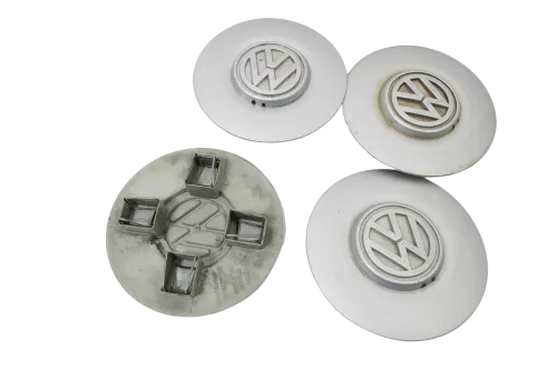 original 4x VW Lupo Polo 6N Golf 3 Radkappe Radzierkappe Nabendeckel klein  (157810)