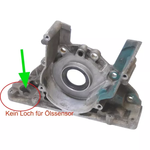 Dichtflansch Abdeckung Kurbelwelle Audi Seat Skoda Polo 9N Lupo VW 045103153 (157878)