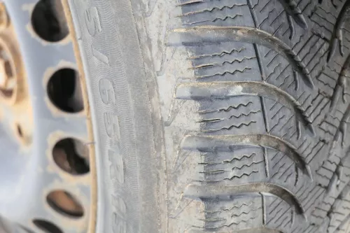 4x VW Golf 6 Plus 5M 195/65 R15 91T Winterreifen M+S Felgen Reifen M&S 5-7mm (158314)