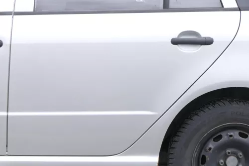 Skoda Fabia 6Y Combi Variant Kombi Tür hinten links grau silber LF7T -ohne Anbau (158341)