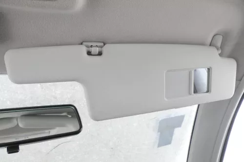 Skoda Fabia 6Y Sonnenblenden Sonnenblende grau rechts vorne 6Y1857552P X14 (158350)