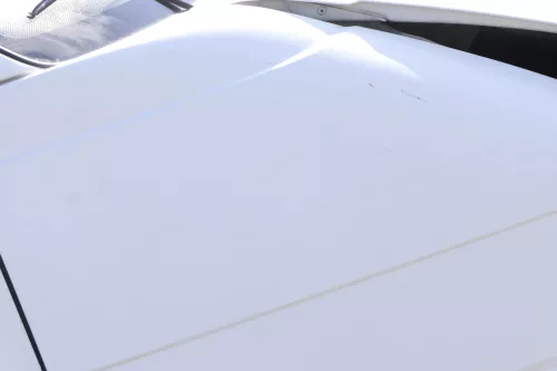 VW T4 kurze Version Kotflügel vorne rechts weiß L902 - Rost (158390)