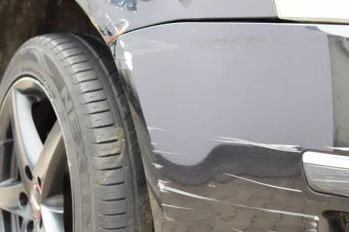 Skoda Superb 3U Stoßstange vorne Frontstoßstange schwarz LF9R  (158438)