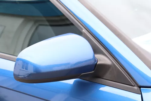 Audi A3 8P elektrischer Spiegel Außenspiegel vorne rechts blau LZ5C mauritiusbla (158490)