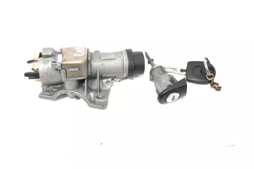 VW Polo 9N 9N3 Schloßsystem Türschloß und 1x Schlüssel Schloß + Zündschloß (158545)