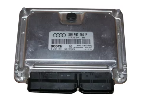 Audi A6 4B Motorsteuergerät Steuergerät 8e0997401 2.5 TDI BFC Motor 120kw 163PS