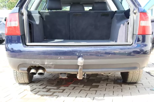 Audi A6 4B Kombi Avant Stoßstange hinten Heckstoßstange blau LY5K (158569)