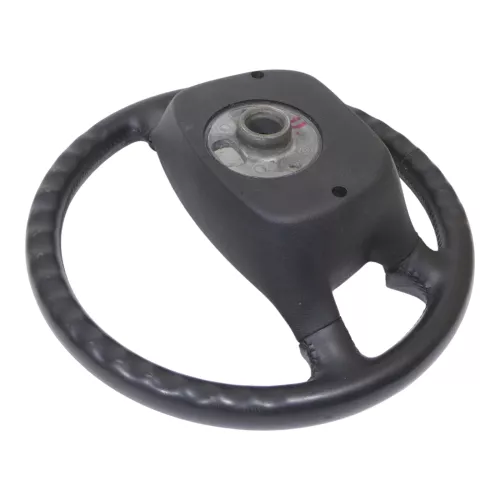 Skoda Fabia 6Y Lenkrad 4-Speichen 6Y0419091C E74 Leder Lederlenkrad -ohne Airbag (158677)