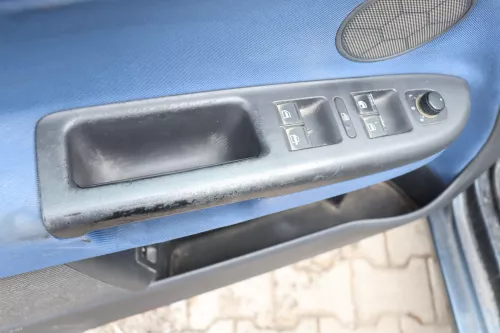 VW Golf Plus 5M 4x Türverkleidung Verkleidung Tür vorn hinten links blau (158863)