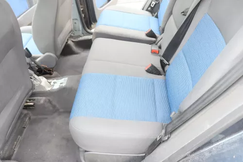 VW Golf 5M Plus Sitze Rückbank Rücksitzbank Lehne hinten blau (ohne Kopfstützen (158865)