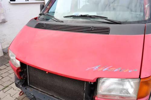 VW T4 Transporter Pritsche Motorhaube Haube Klappe vorne rot Allstar LY3D (158941)
