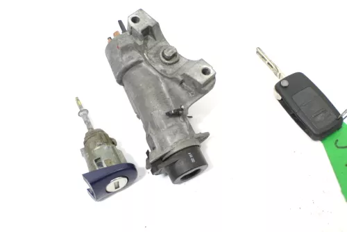 VW Passat 3BG Schloßsystem 1x Türschloß links 1x Schlüssel Schloß Zündschloß Fun (159009)