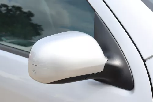 Skoda Fabia 6Y elektrisch Spiegel Außenspiegel rechts silber LF7T + Glas (159098)
